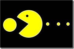 pacman-eating