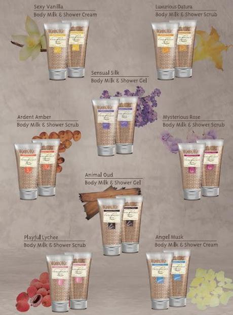 i coloniali seductive elixir shower and body collection