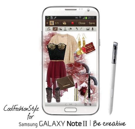 Set on Polyvore #15: Create your Downtown Muse with Samsung GALAXY Note II