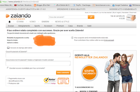 IL MIO PRIMO ORDINE SU ZALANDO!