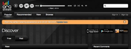 OraStream, la musica in streaming in HD per iPhone
