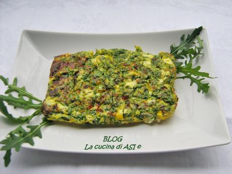 frittata di rucola al forno la cucina di ASI