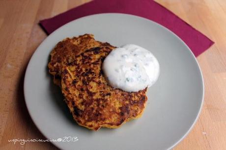 Corn fritters (frittelle di mais)