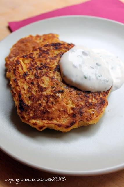 Corn fritters (frittelle di mais)