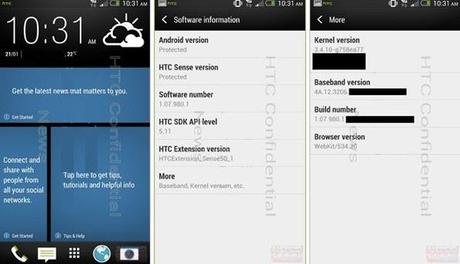 HTC M7:nuove immagini dello smartphone con display Full HD e della nuova Sense 5.0!