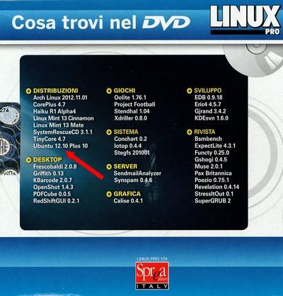 LinuxPro n. 124 - Gennaio 2013 - Contenuti