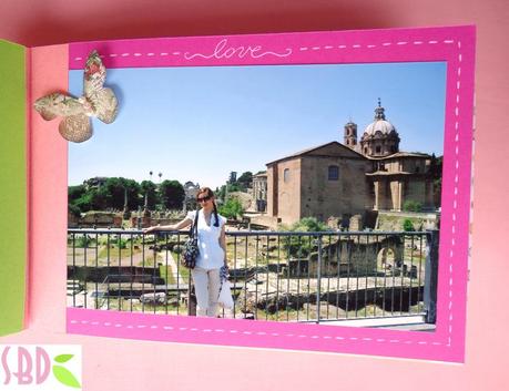 Scrapbooking Album completo con pagine interne - Album with pages from start to finish