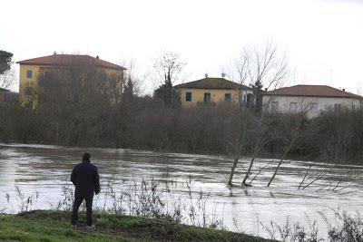 l'Arno in piena