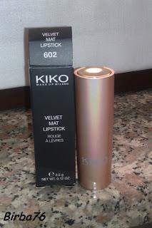 REVIEW VELVET MAT LIPSTICK NR. 602 “Rosa Naturale” della KIKO