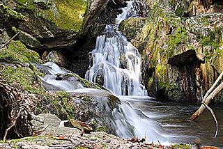 Acqua che scorre in Valgrande.