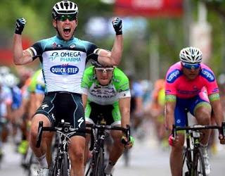 Tour de San Luis: Cavendish batte in volata Modolo e Petacchi