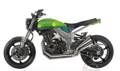 Kawasaki Z1000 40th anniversary concept  Angel Lussiana