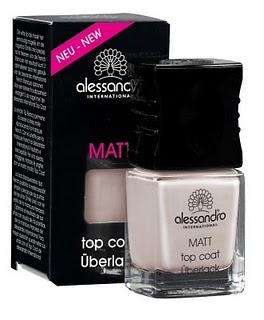 Indurente Unghie e Top Coat Matt ALESSANDRO INTERNATIONAL