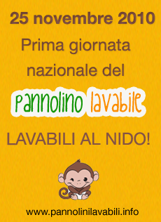 Giornata del pannolino lavabile: al nido con i lavabili