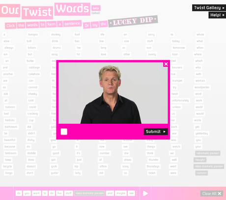 lingua inglese, “Twist Our Words”