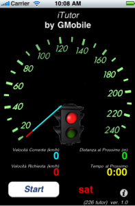 iTutor Car: monitora la tua velocità in autostrada