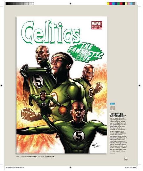 NBA x Marvel Comics