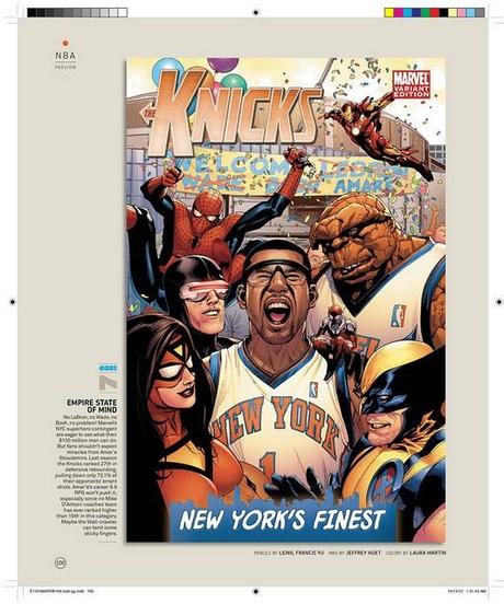 NBA x Marvel Comics