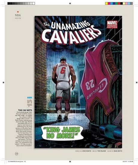 NBA x Marvel Comics