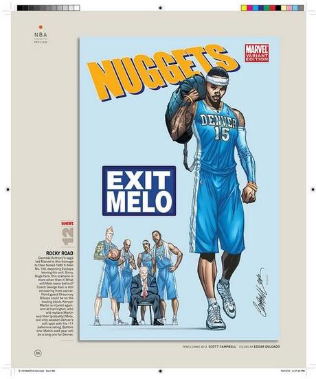 NBA x Marvel Comics