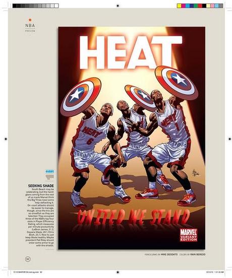 NBA x Marvel Comics