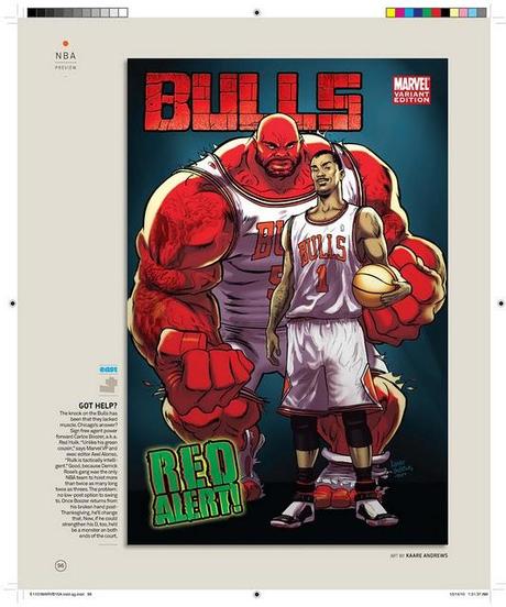 NBA x Marvel Comics