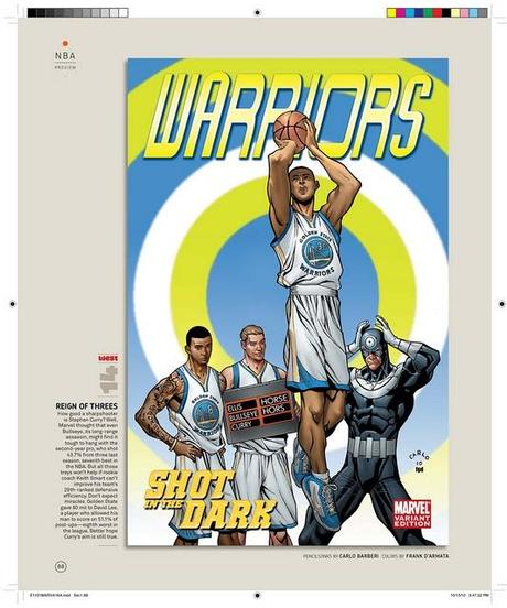 NBA x Marvel Comics