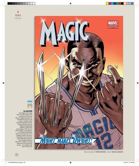 NBA x Marvel Comics