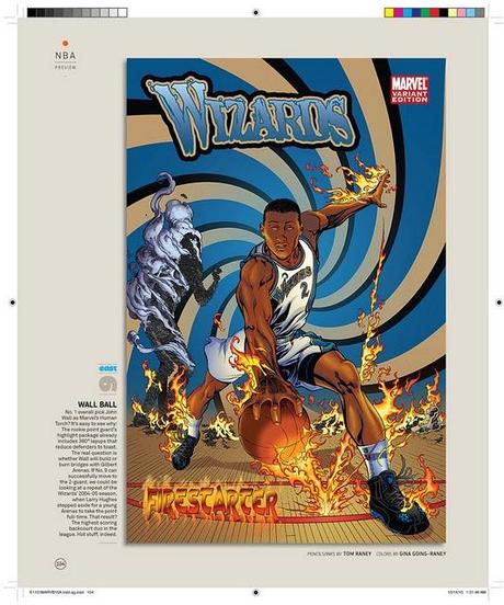 NBA x Marvel Comics