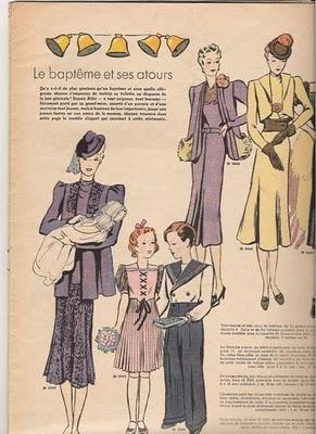 collezionismo: un vecchia rivista di moda francese