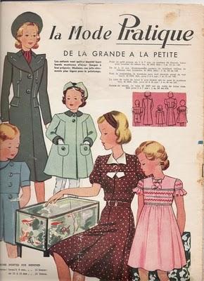 collezionismo: un vecchia rivista di moda francese