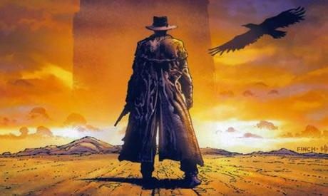 The man in black fled across the desert and the gunslinger followed