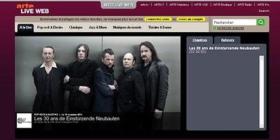 Les 30 ans de Einstürzende Neubauten