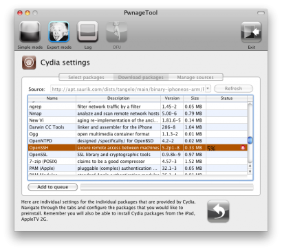 [GUIDA MAC] Jailbreak iPad con iOS 4.2.1 GM usando Pwnage Tool (+ patch Cydia)