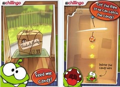 Cut the rope su AppStore: é stupendo!