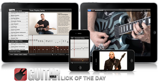 Zakk Wylde - Lezioni private di chitarra su IPhone, IPod Touch e IPad (Lick Of The Day new app) ...(video)