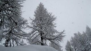 Alpe Devero, la prima neve della stagione