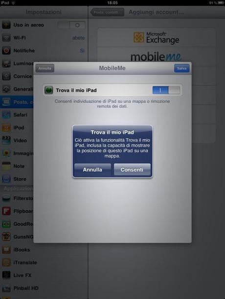 [Guida] Attivare gratuitamente su 4.2 il servizio Trova il mio iPhone / iPod Touch / iPad