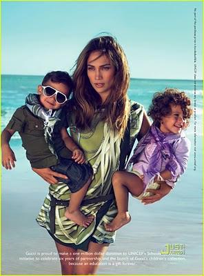 EPIC FAIL: Jennifer Lopez VENDE i suoi bambini per la campagna di GUCCI kids