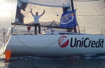 Marco Nannini celebra la sua Route du Rhum con UniCredit