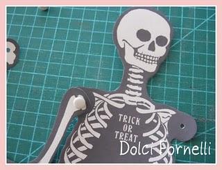 [Halloween] Invito/menu scheletro