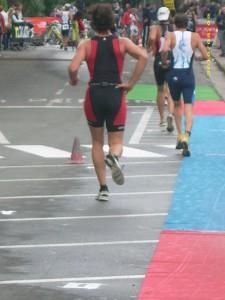 Arrivo Caggiati Marco Triathlon Lerici 2010