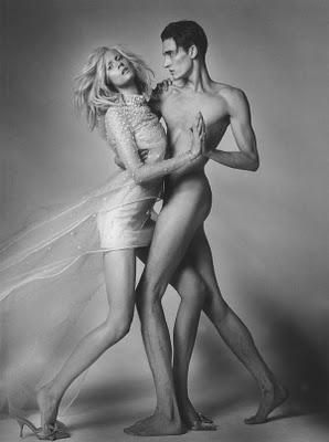 BE MY VALENTINO... Matvey Lykov & Charlotte Di Calypso by Bojana Tatarska