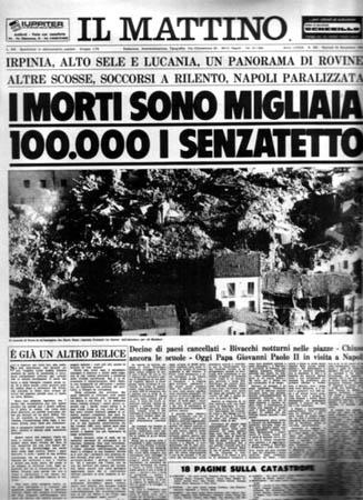 30 anni: 23 novembre 1980