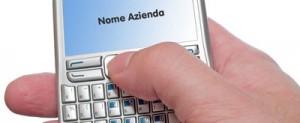 SMS con mittente fisso o personalizzabile.