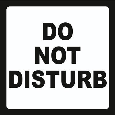 Do not disturb