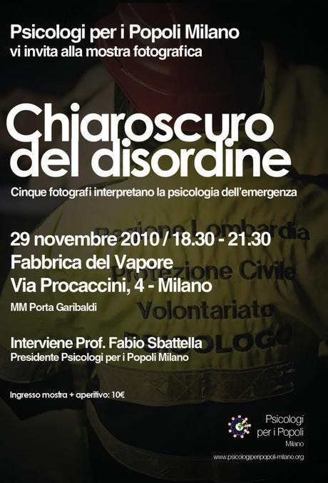 Mostra fotografica  “Chiaroscuro del disordine”