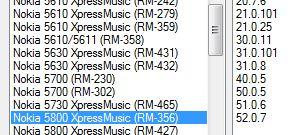Update: Firmware Nokia 5800 v.52.0.007