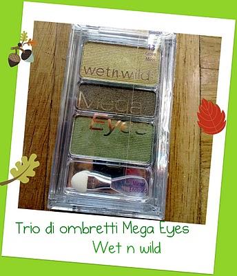 Wet n wild Mega Eyes Trio di ombretti