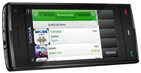 Aggiornamento per Nokia 5800 e X6